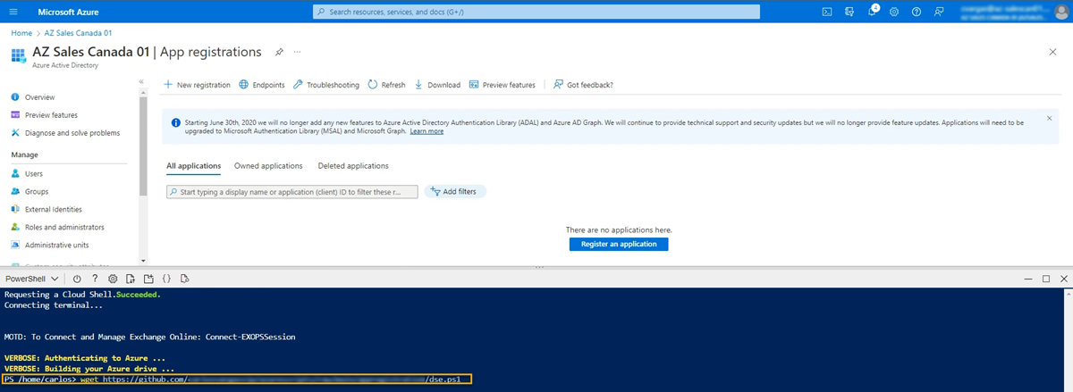 Using PowerShell to configure OIDC with Microsoft Entra ID
